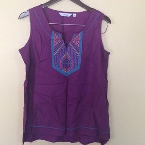 NWOT Great Northwest Indigo tunic